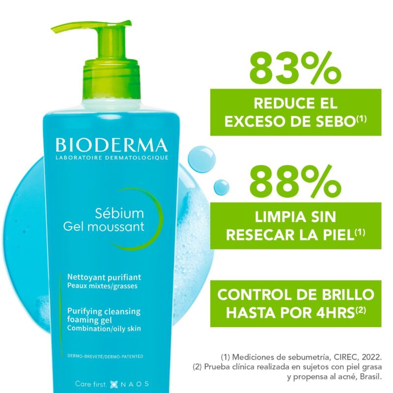 Bioderma Sébium Gel Moussant 500 Ml
