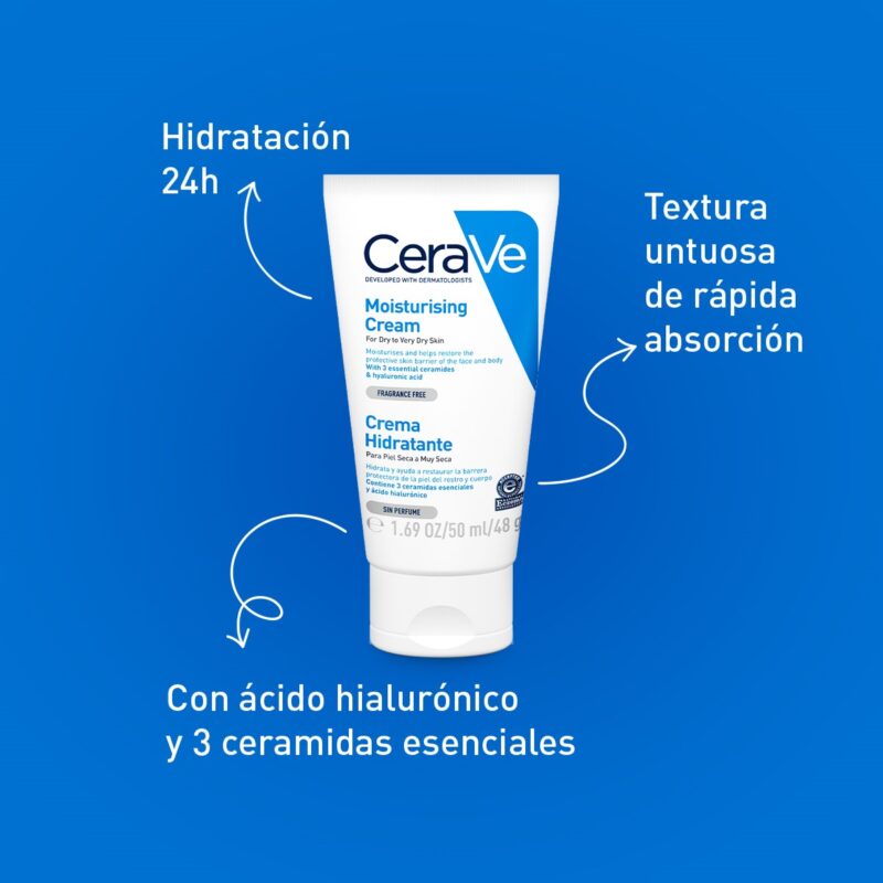 Cerave Crema Hidratante 1.69Oz/50Ml