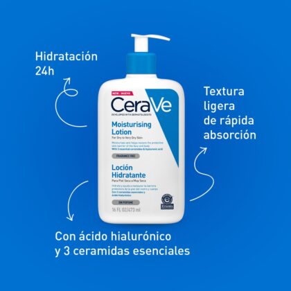 Cerave Loción Hidratante 16Oz / 473Ml