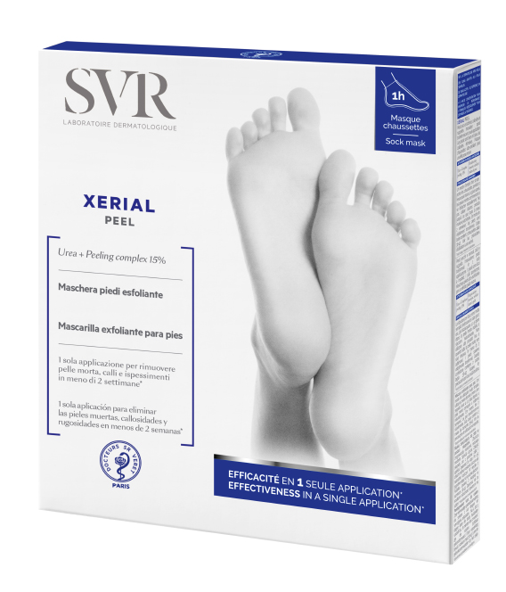Xerial Peel Mascarilla Exfoliante para Pies 1 par