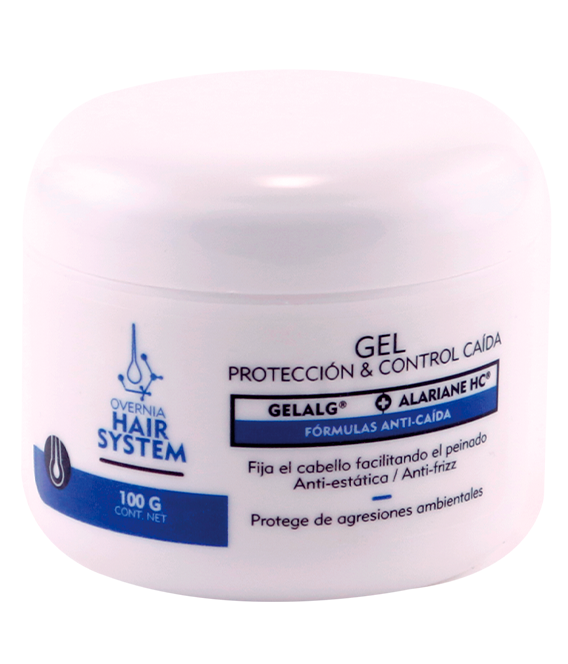 Overnia Hair System Gel Fijador Control Caída 100g