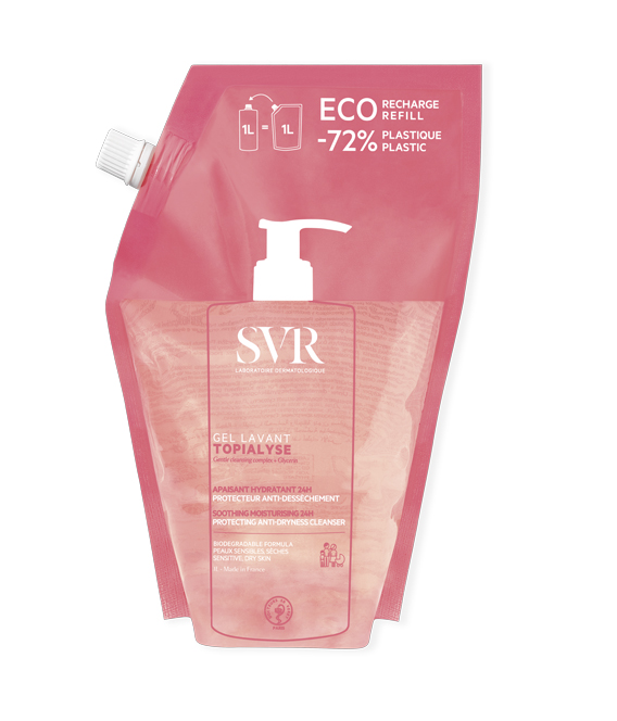 Topialyse Gel Lavant Reno Gel de Limpieza Eco-Refil 1L