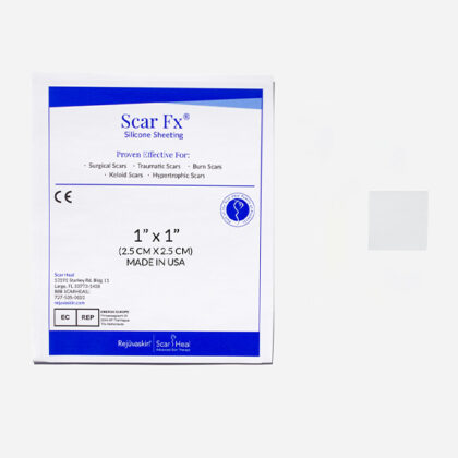 Parche de silicón para cicatrices 2.5 x 2.5 cm 1 pza