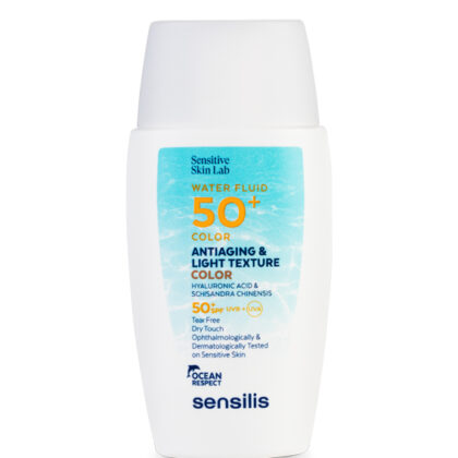 Water Fluid 50+ Protector Solar Con Color 40ml