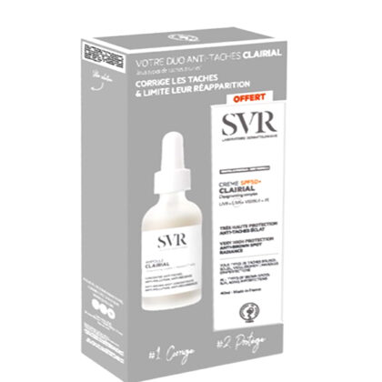 Set Clairial Ampoule + Creme SPF50+ 2piezas