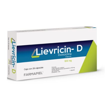 Lievricin-D 100 Mg 28 Caps Vr