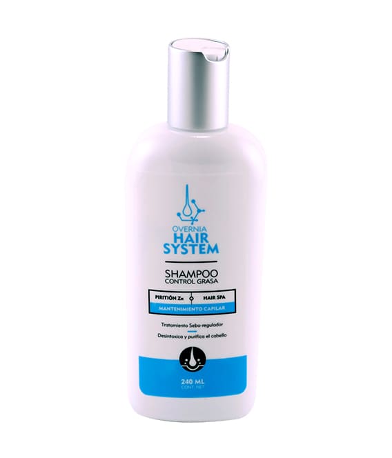 Overnia Hair System Shampoo Controlador de Grasa 240ml