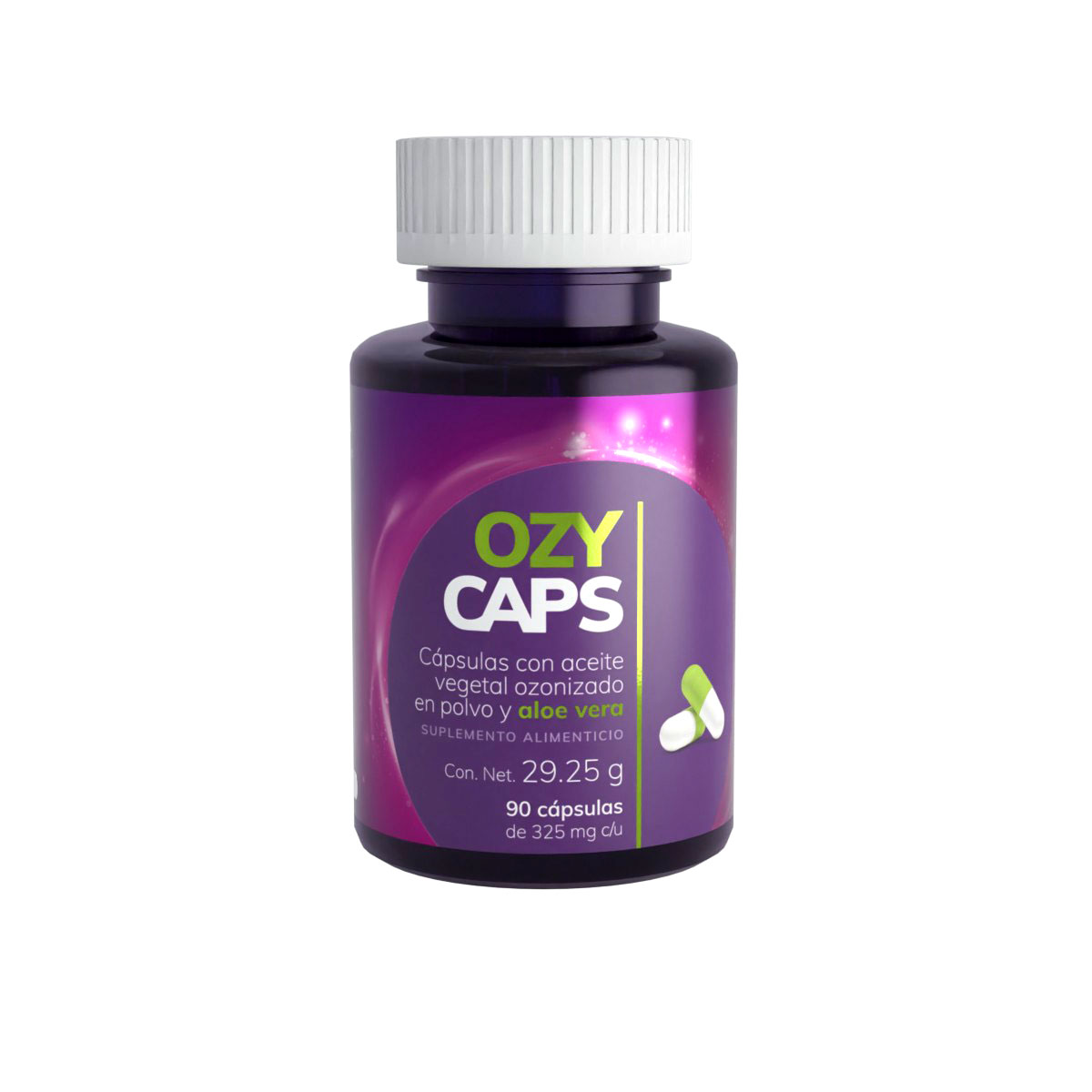Ozycaps C/90 Cápsulas Aloe Vera