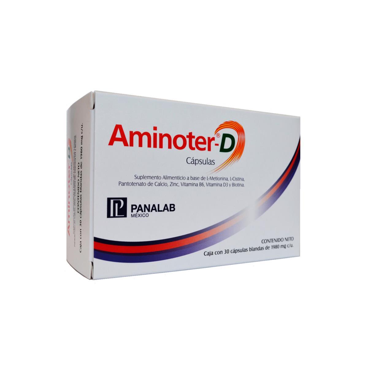 Aminoter D Caja Con 30 Capsulas
